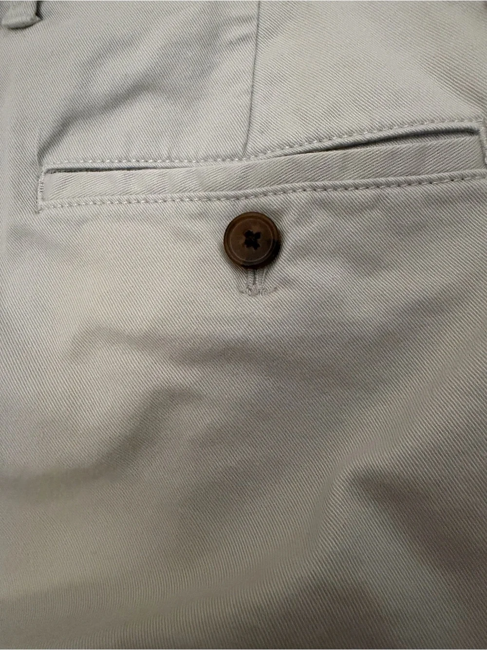 Classic Men's Straight Chino Pants - Light Khakis